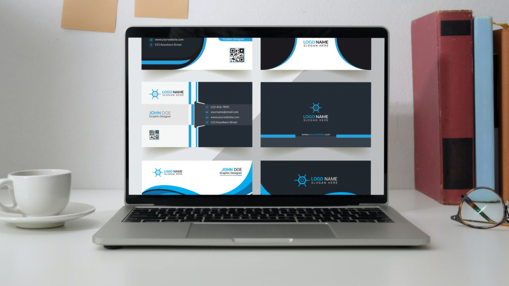 tarjeta de presentación con diseño personalizado para imprimir 