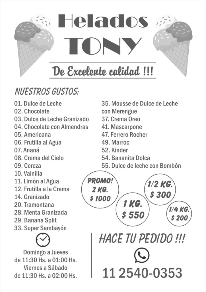 flyer o volante promocional para publicidad 