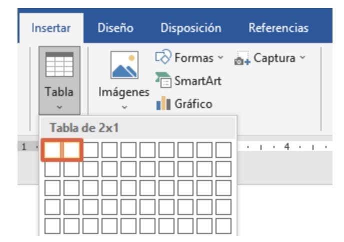 Talonario de rifa solidaria diseñado en Word